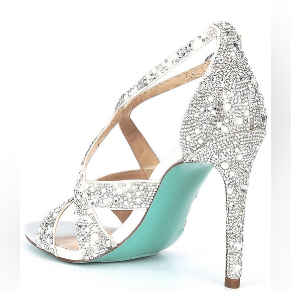 LAST PAIR! New BETSEY JOHNSON  stilettos  392tn - Picture 5 of 8